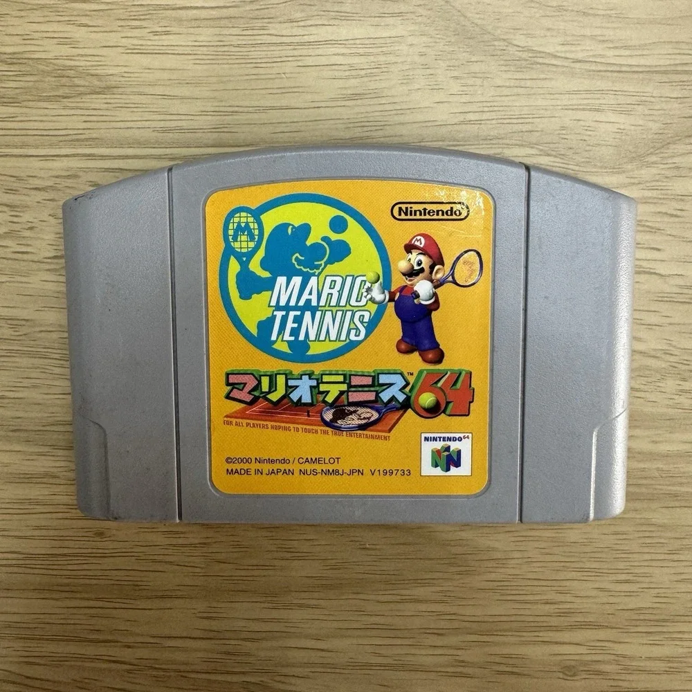 Mario Tennis 64 Japanese Nintendo 64 N64 Japan Import US Seller Tested Working‎